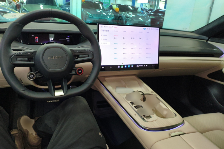 小米汽车 小米SU7 2024款 四驱超长续航高阶智驾Max版中控内饰7002