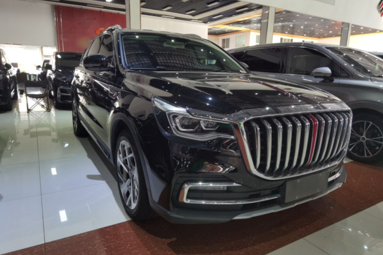 红旗HS7 2022款 3.0T 自动四驱智联旗畅版 七座车身外观3