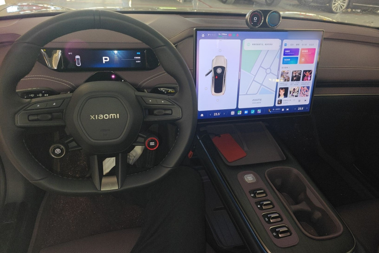 小米汽车 小米SU7 2024款 后驱超长续航高阶智驾Pro版中控内饰7002