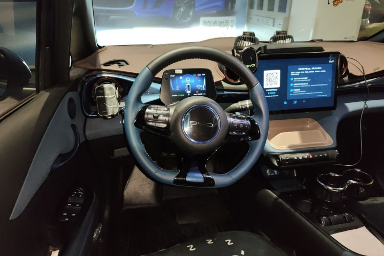 比亚迪 海豚 2021款 401km 骑士版中控内饰13