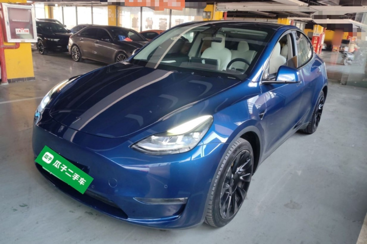 特斯拉 Model Y 2021款 长续航全轮驱动版车身外观4