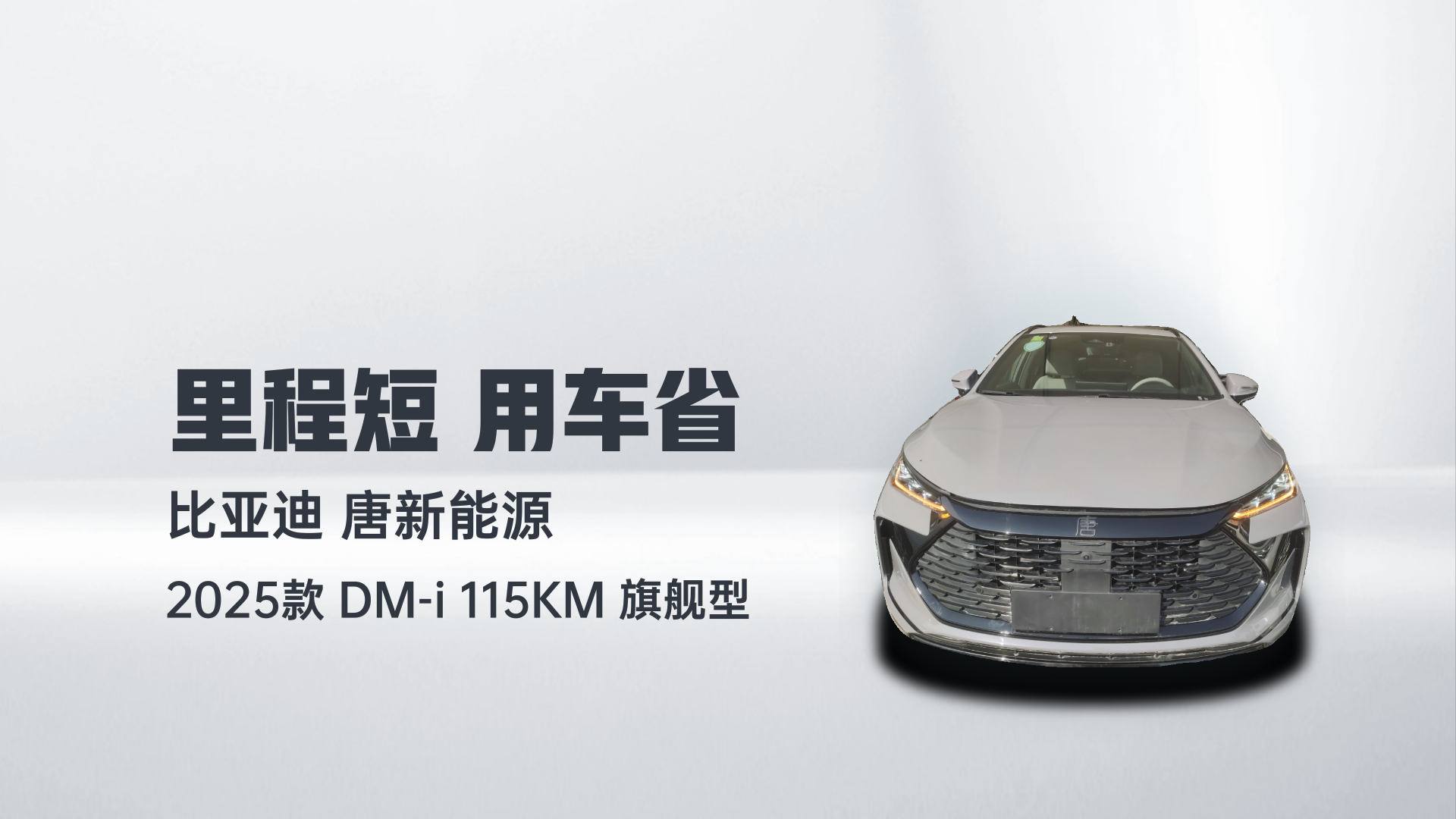 比亚迪 唐新能源 2025款 DM-i 115KM 旗舰型解读2