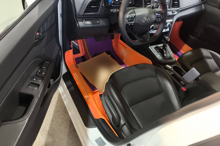 现代 领动 2019款 1.4T 双离合炫动·活力型中控内饰7003