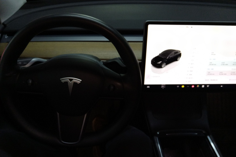 特斯拉 Model Y 2022款 后轮驱动版中控内饰7002