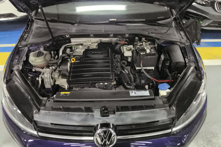 大众 高尔夫 2019款 1.6L 自动舒适型 国V机舱底盘24