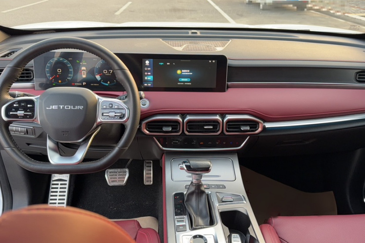 捷途X70 PLUS 2021款 1.6T DCT星 5座中控内饰7003