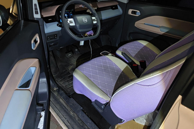 奇瑞新能源 QQ冰淇淋 2024款 170km 圣代中控内饰7008