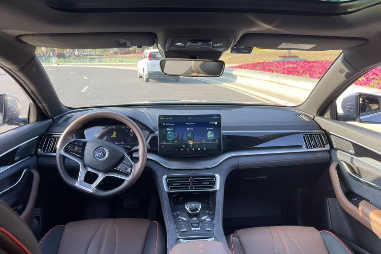 比亚迪 宋PLUS 2020款 1.5T 自动旗舰PLUS中控内饰7003