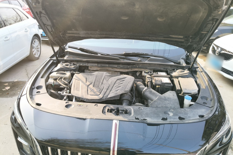 红旗H5 2023款 1.5T DCT智联旗韵版机舱底盘24