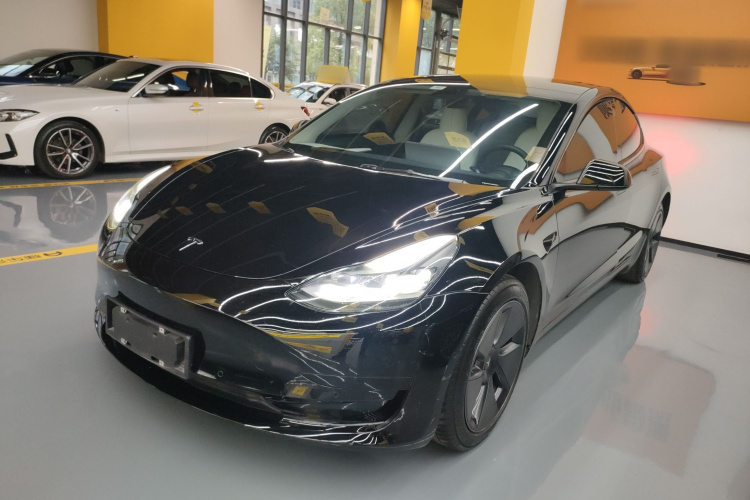 特斯拉 Model 3 2021款 标准续航后驱升级版 3D6车身外观1