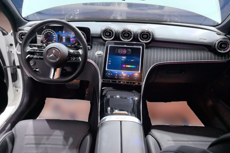 奔驰C级 2023款 改款 C 260 L 运动版中控内饰12