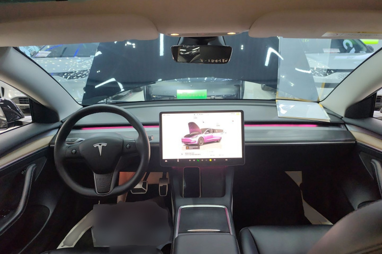 特斯拉 Model 3 2022款 后轮驱动版中控内饰12