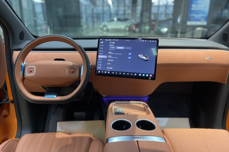 长安启源E07 2025款 增程 四驱 39kWh Max智驾版中控内饰7010