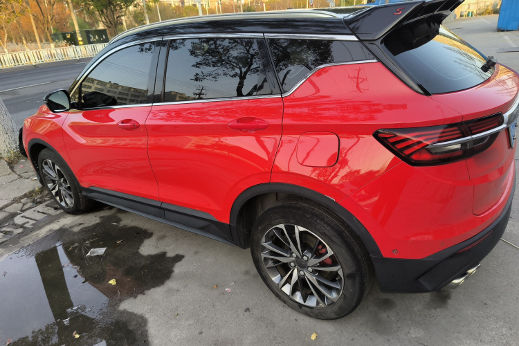 吉利汽车 缤越 2019款 运动款 260T DCT Battle 国V车身外观4