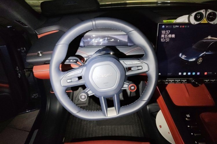 小米汽车 小米SU7 2024款 后驱超长续航高阶智驾Pro版中控内饰13
