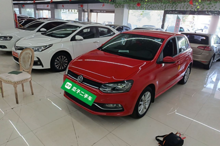 大众 Polo 2014款 1.6L 自动舒适版车身外观1