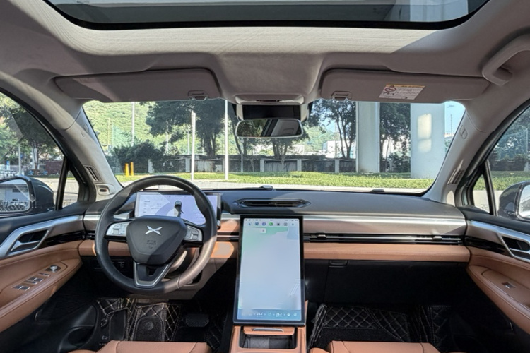 小鹏P5 2024款 500Pro版中控内饰7004