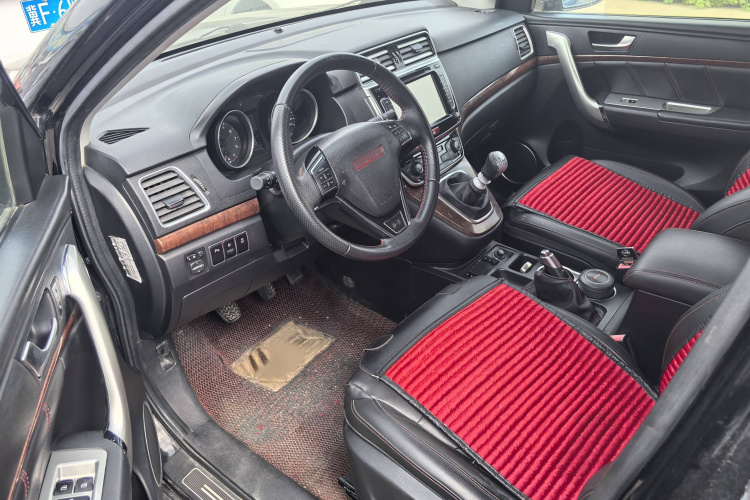 哈弗H6 2015款 改款 运动版 1.5T 手动两驱精英型中控内饰7002