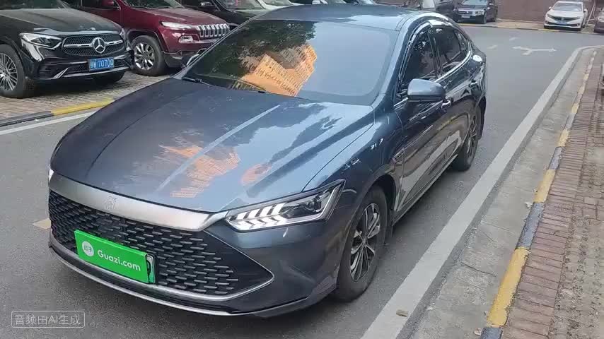 比亚迪 秦PLUS 2024款 荣耀版 DM-i 55KM领先型检测视频1