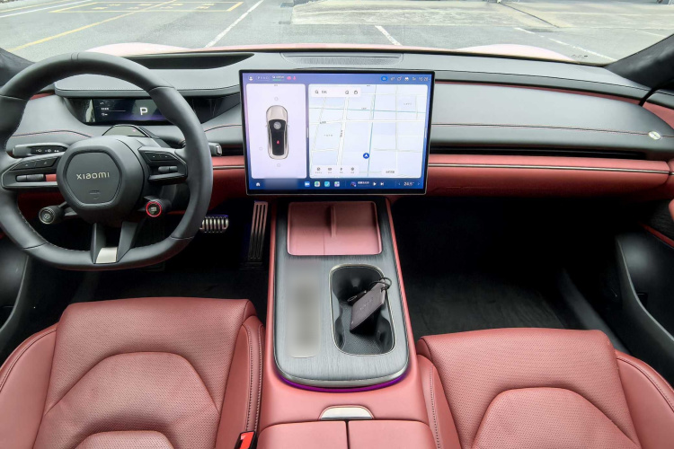 小米汽车 小米SU7 2024款 四驱超长续航高阶智驾Max版中控内饰7002