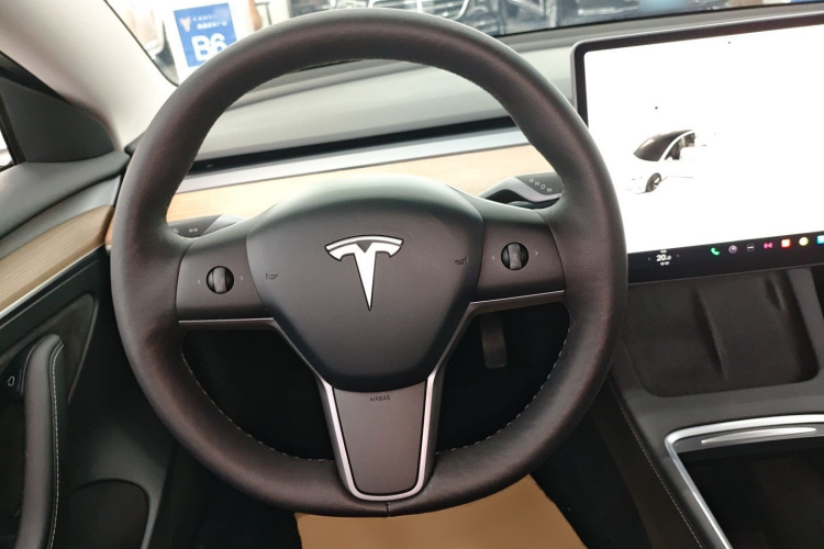特斯拉 Model 3 2021款 改款 标准续航后驱升级版 3D1中控内饰13