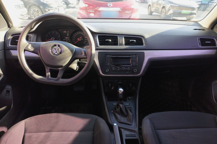 大众 朗逸 2017款 1.6L 自动风尚版中控内饰7002