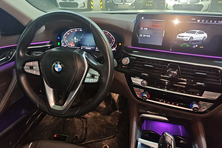 宝马5系 2022款 改款二 525Li 豪华套装中控内饰13