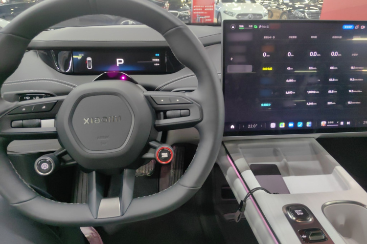 小米汽车 小米SU7 2024款 后驱超长续航高阶智驾Pro版中控内饰7002