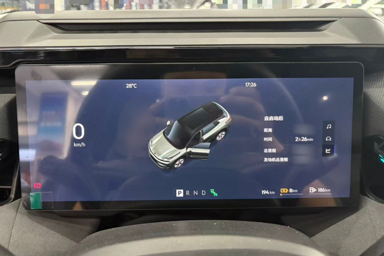 领克08 EM-P 2025款 220km 四驱性能Halo中控内饰7003