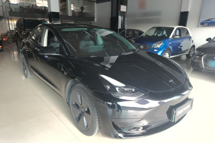 特斯拉 Model 3 2021款 改款 标准续航后驱升级版 3D1车身外观3