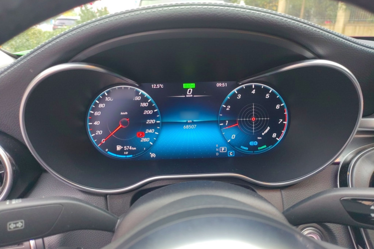 奔驰C级 2021款 C 260 L 运动星耀臻藏版局部细节14