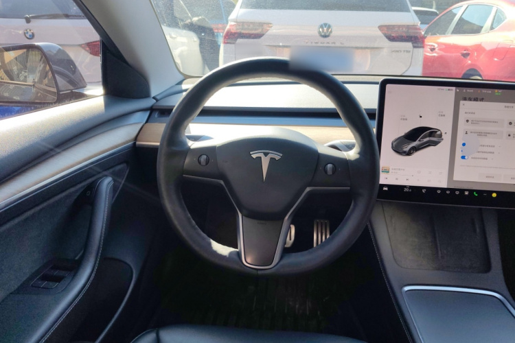 特斯拉 Model 3 2021款 Performance高性能全轮驱动版中控内饰13