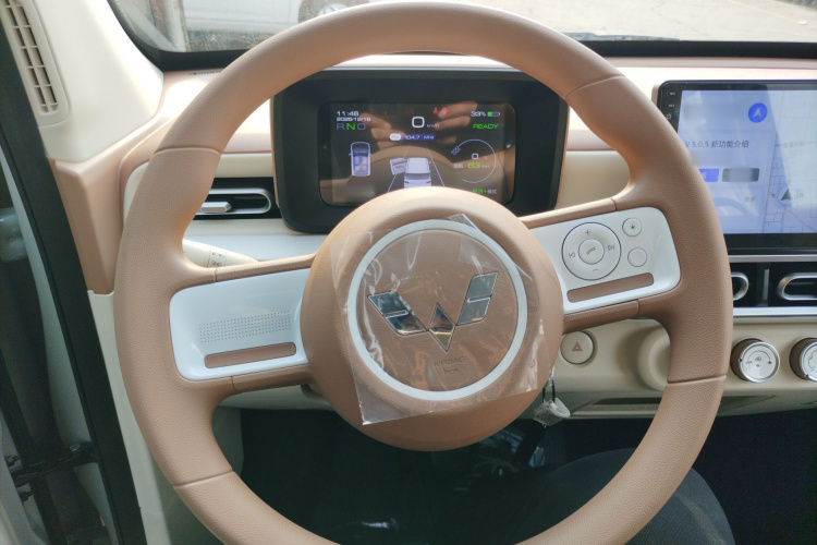 五菱汽车 宏光MINIEV 2024款 第三代 215km 青春版中控内饰13