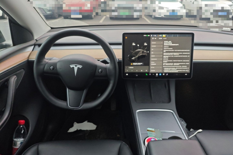 特斯拉 Model Y 2021款 标准续航后驱版中控内饰13