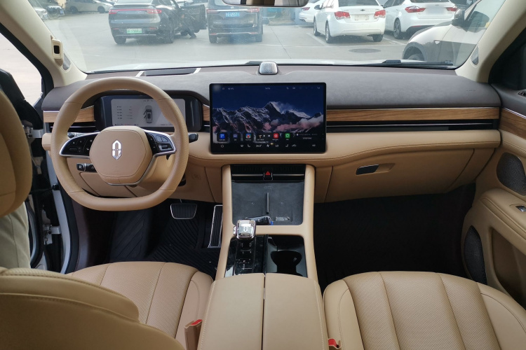 鸿蒙智行 问界M7 2024款 1.5T 四驱Plus版 5座中控内饰7002