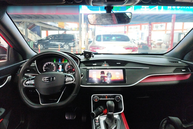 吉利汽车 缤瑞 2021款 1.4T CVT F-运动版中控内饰7002