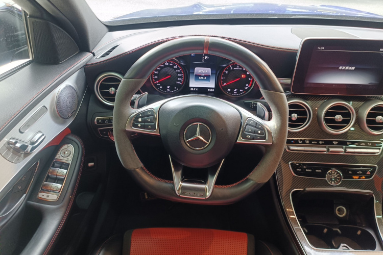 奔驰C级AMG 2015款 AMG C 63 S中控内饰13