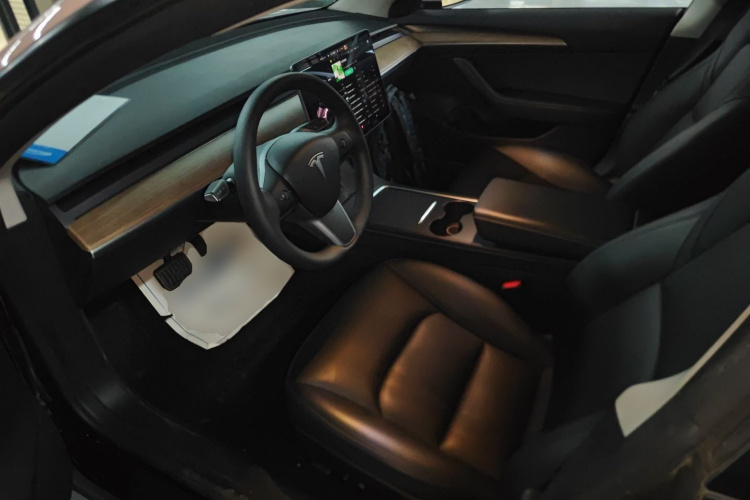 特斯拉 Model 3 2021款 标准续航后驱升级版 3D6中控内饰19