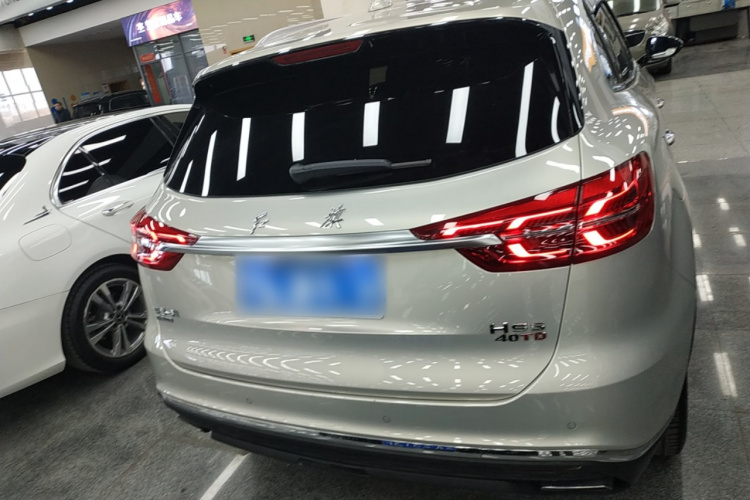 红旗HS5 2022款 改款 2.0T 智联旗享四驱版车身外观6