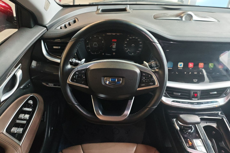 吉利汽车 博瑞 2018款 1.5T MHEV 耀尊版中控内饰13