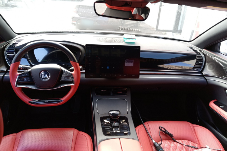 比亚迪 汉 2020款 EV 四驱高性能版旗舰型中控内饰12