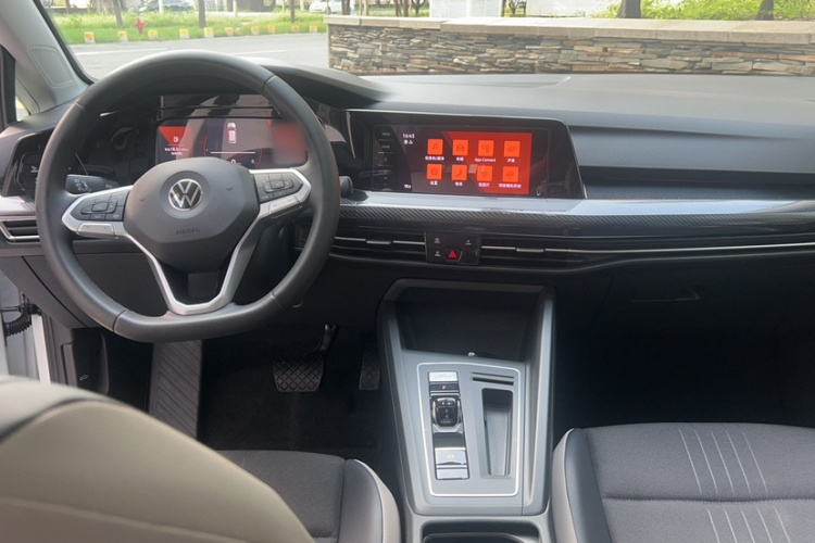 大众 高尔夫 2021款 280TSI DSG Pro中控内饰7001
