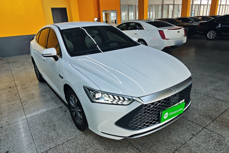 比亚迪 秦PLUS 2024款 荣耀版 DM-i 55KM领先型车身外观3