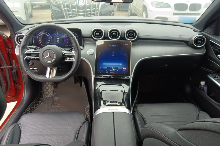 奔驰C级 2022款 改款 C 200 L 运动版中控内饰7002