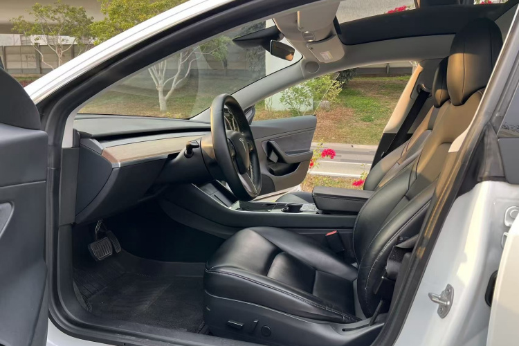 特斯拉 Model 3 2020款 改款 长续航后轮驱动版中控内饰7001