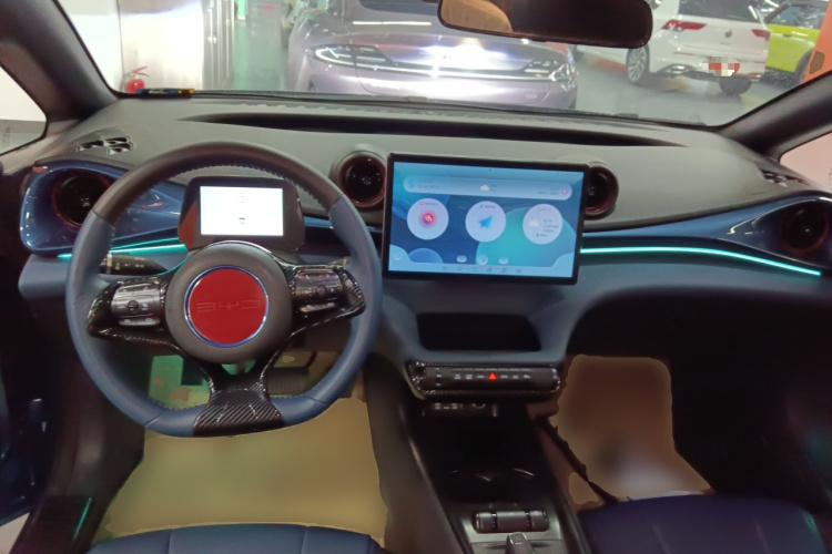 比亚迪 海豚 2021款 401km 骑士版中控内饰12