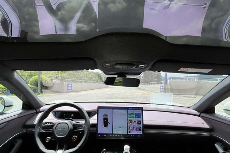 小米汽车 小米SU7 2024款 后驱超长续航高阶智驾Pro版中控内饰7002