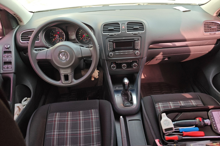 大众 高尔夫 2011款 1.4TSI 自动舒适型中控内饰7002