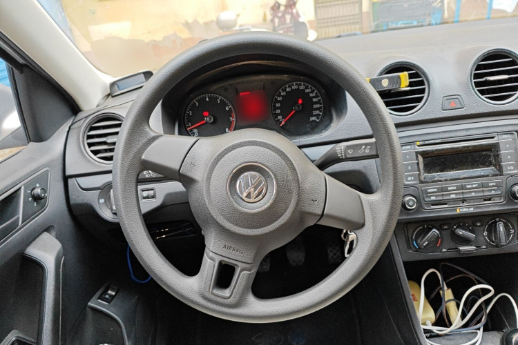 大众 捷达 2015款 质惠版 1.6L 手动时尚型中控内饰13