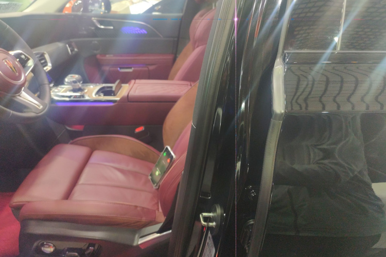 红旗E-HS9 2021款 460km 旗享版 六座中控内饰19